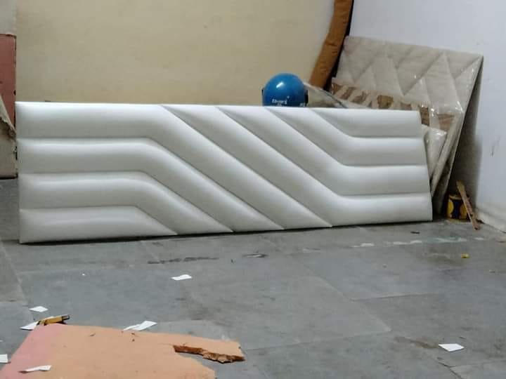 Sofa repair work in progress